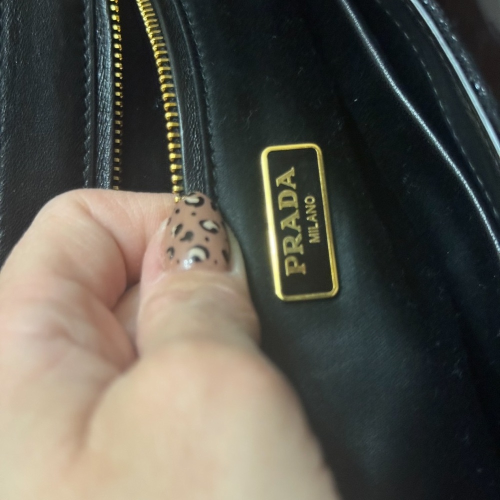 Prada Black Clutch and Crossbody Handbag - Picture 9 of 13